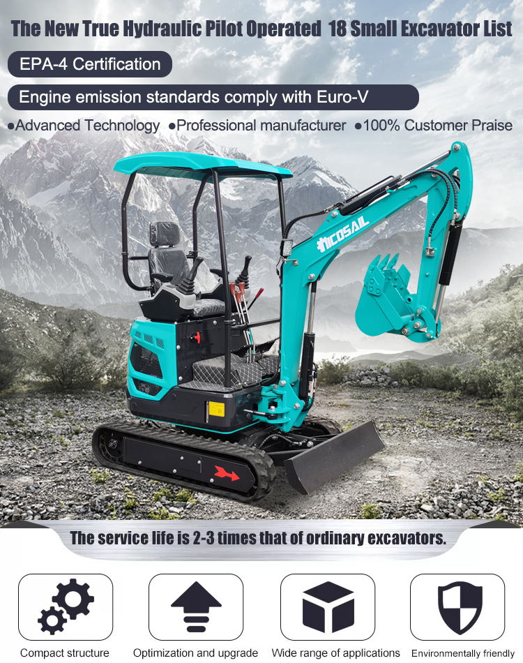 What does “LC” stand for on an excavator?
